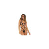 Bodystring noir à lanières 